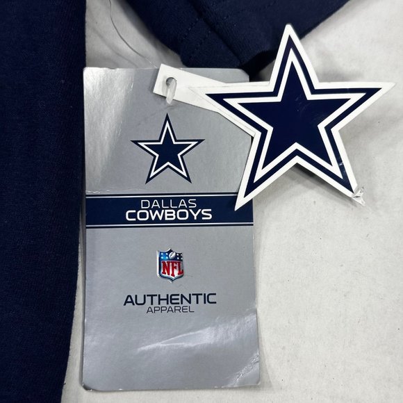 Dallas Cowboys Youth Large 16-18 Tee Shirt Short Sleeve Blue New With Tags - Picture 4 of 13